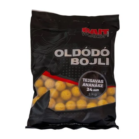 Oldódó bojli – tejsavas ananász