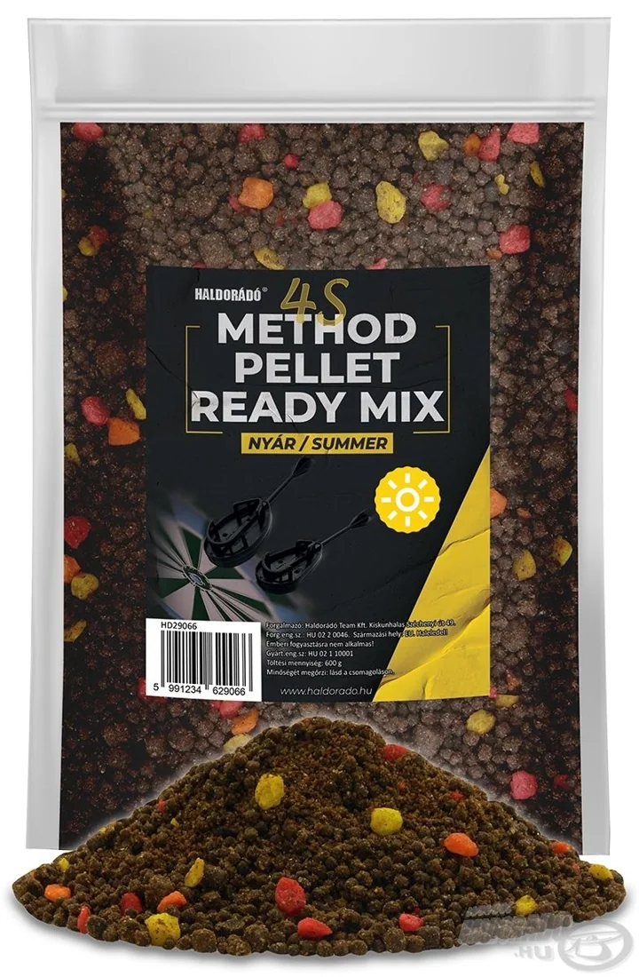 Method Pellet Ready Mix – sárga jelölés