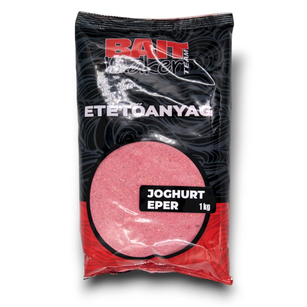 Oldódó etetőanyag – joghurt eper