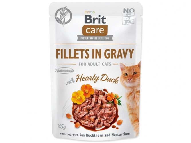 Brit Care Cat Fillets in Gravy - Duck