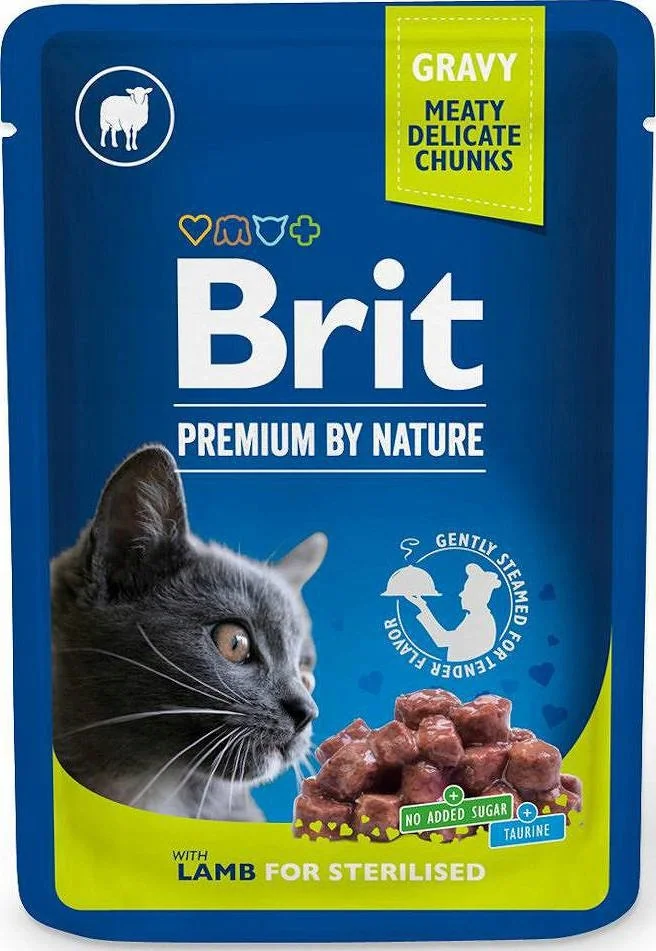 Brit Premium macska nedves eledel csirke falatok