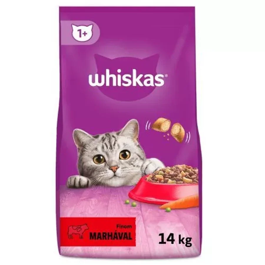 Whiskas macskatáp marhás 1kg