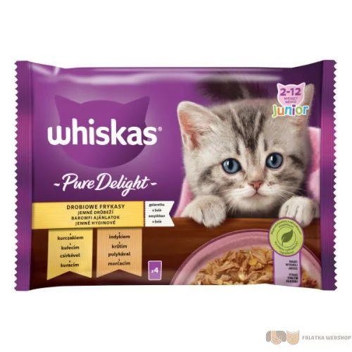Whiskas Junior Pure Delight 4x85g