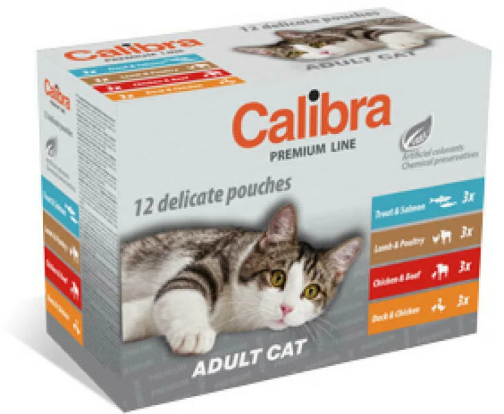 Calibra Premium Line 12x100g Adult