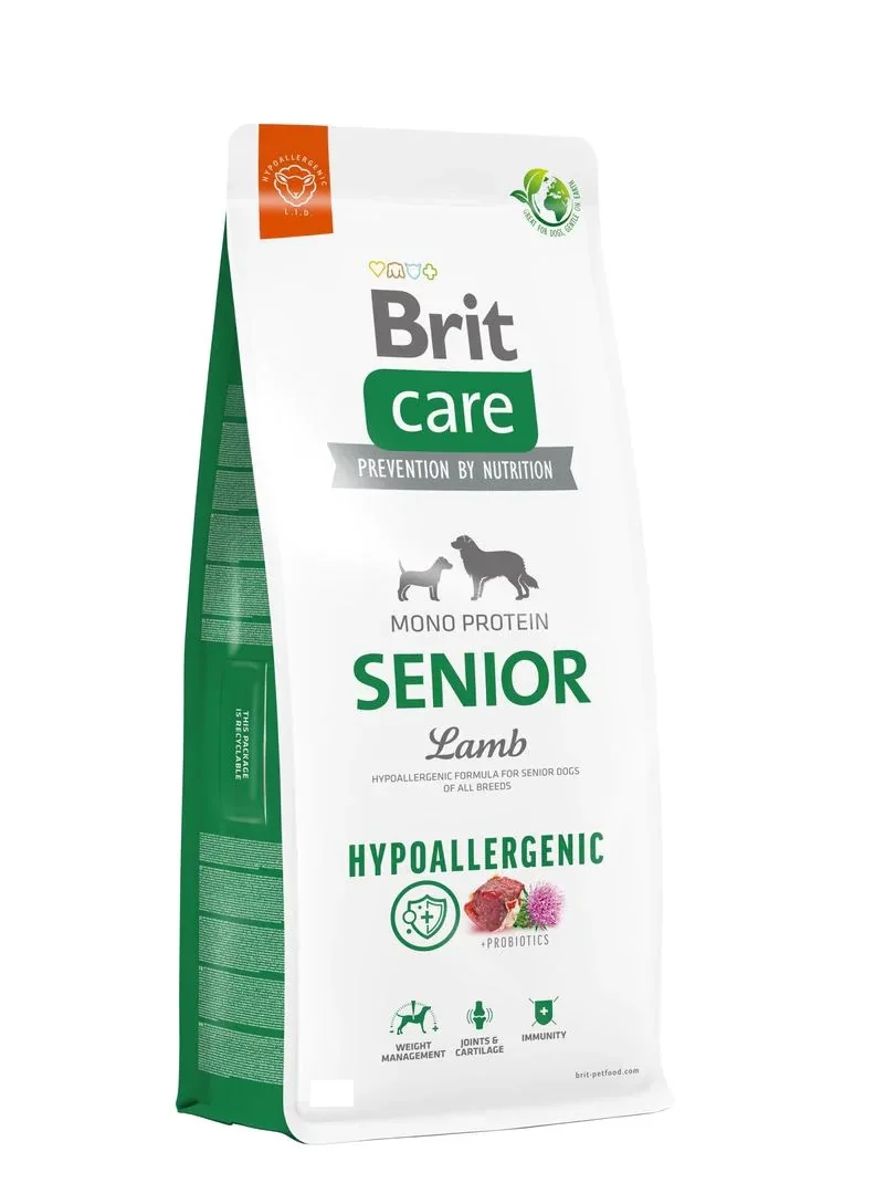 Brit Care Hipoallergén Senior Lamb & Rice 1kg