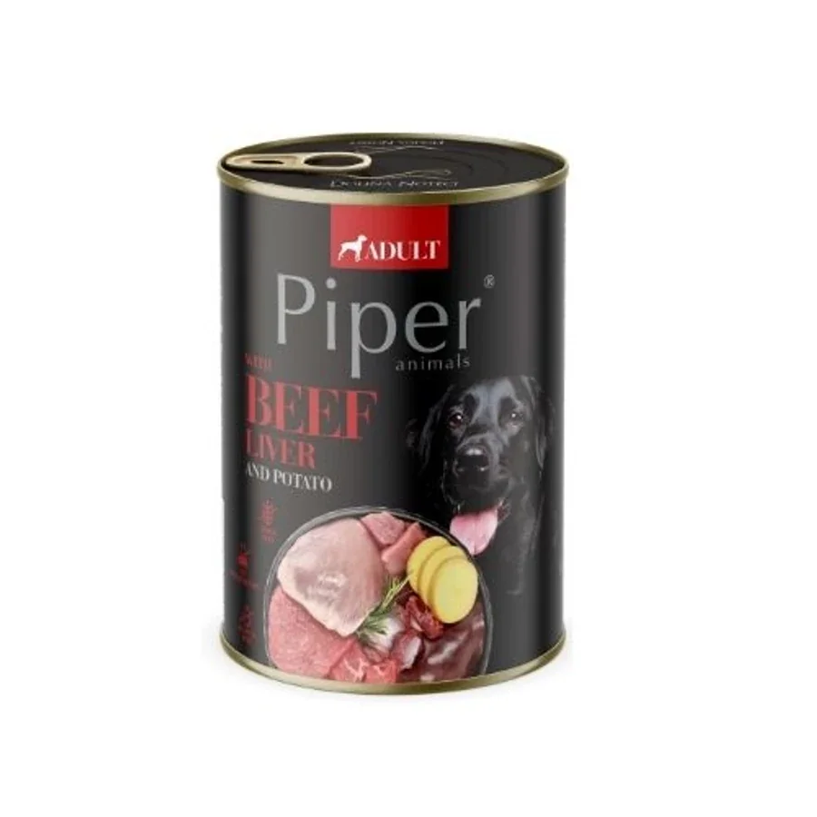 Piper kutyakonzerv Beef Liver 400g
