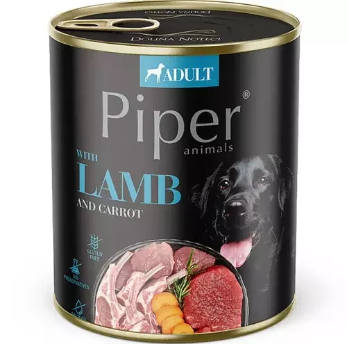 Piper bárány répa Nedves Kutyatáp 400g