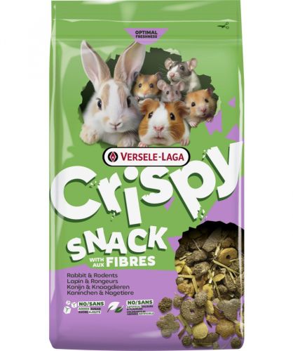 Versele-Laga Crispy Snack with Fibres - snack-keverék nyulak és rágcsálók számára
