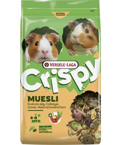 Versele-Laga Crispy Muesli Guinea Pig - Müzli eleség tengerimalac részére 